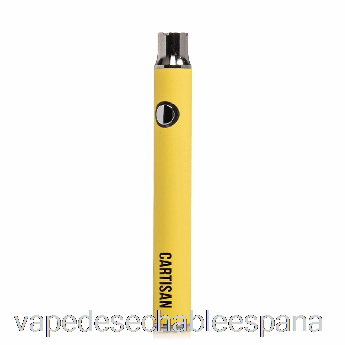 Vape Desechable España Carisano Boton Vv 350 510 Bateria Amarillo